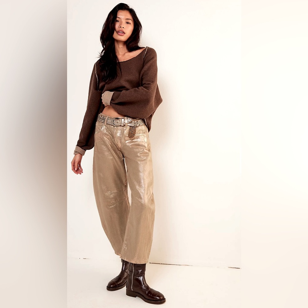 We The Free Good Luck / Lucky You Barrel Jeans